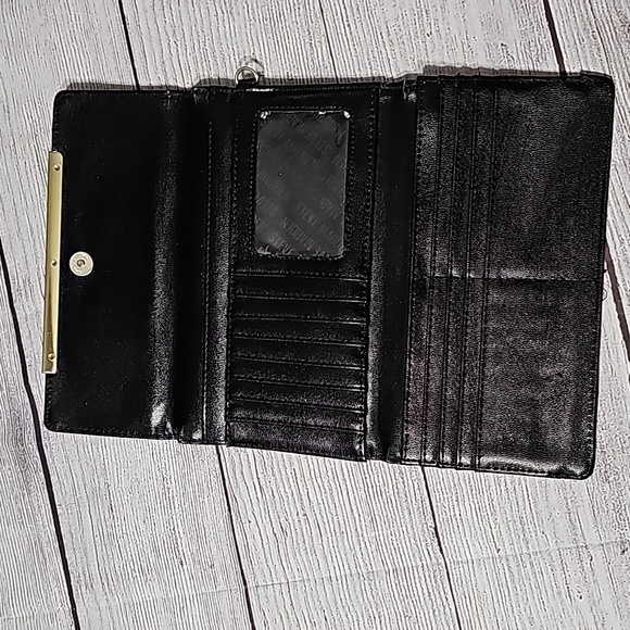Steve Madden black leather wallet - Picture 3 of 7